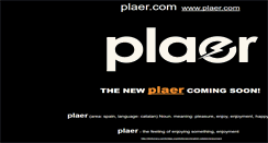 Desktop Screenshot of plaer.com